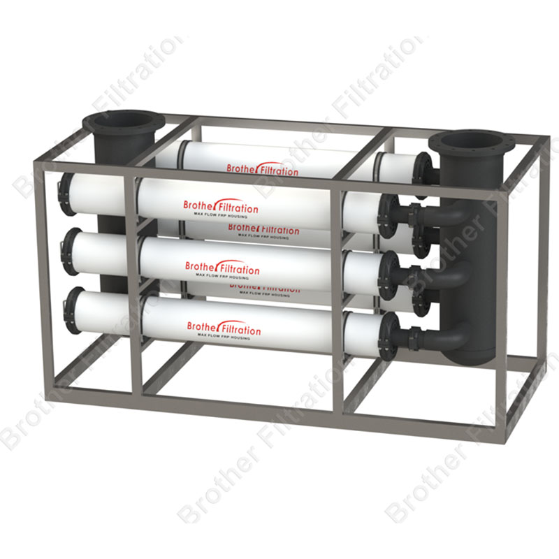 Boîtier De Filtre à Membrane Osmose Inverse 3013 - En PP, Avec Clé Et Raccords - Pour Système De Filtration Eau